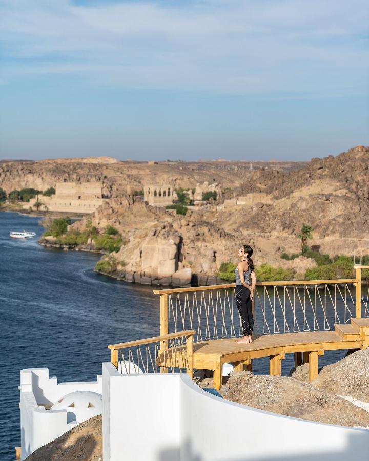 Benben By Dhara Hotels - Adults Only Aswan Bagian luar foto View of the Nile from the Aswan Museum