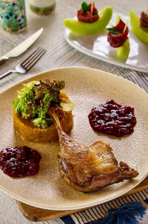 Benben By Dhara Hotels - Adults Only Aswan Bagian luar foto A modern French dish